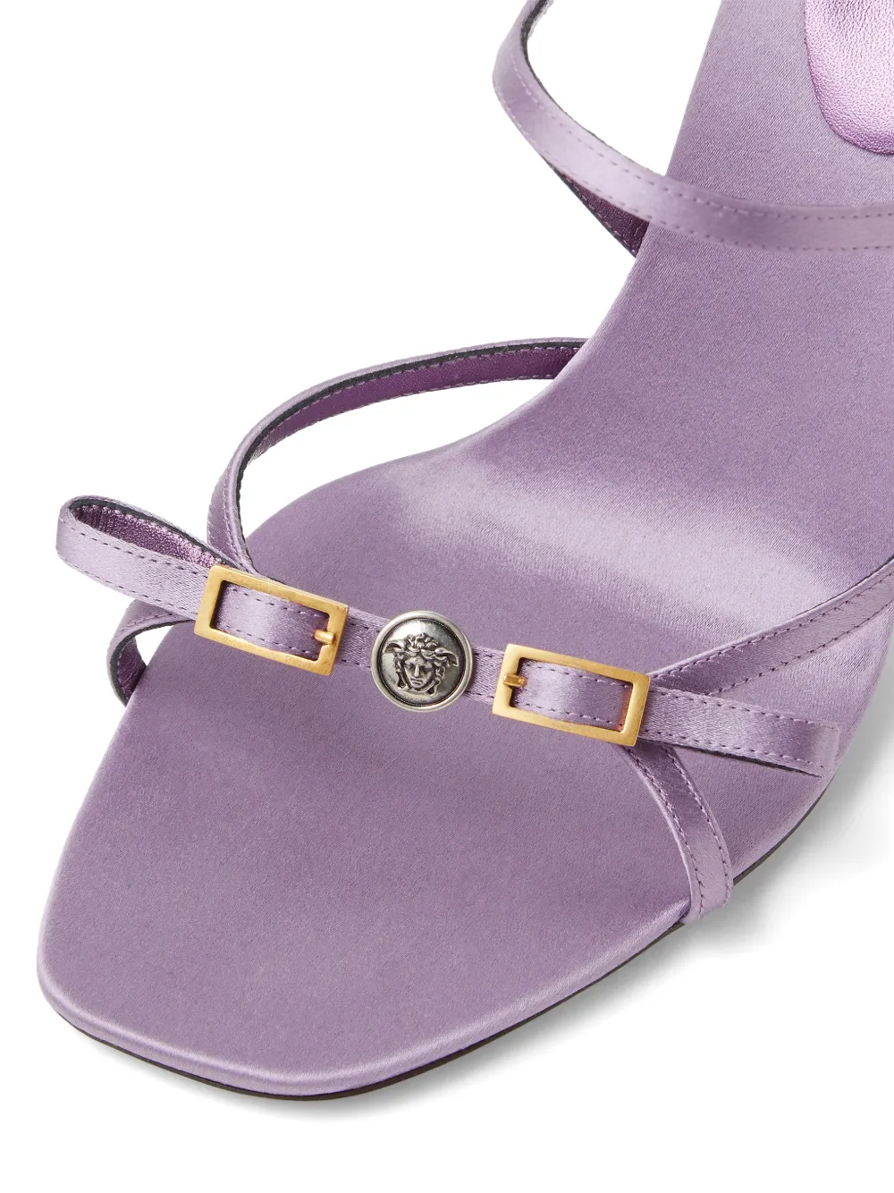 Versace Medallion sandalen met bandje Paars