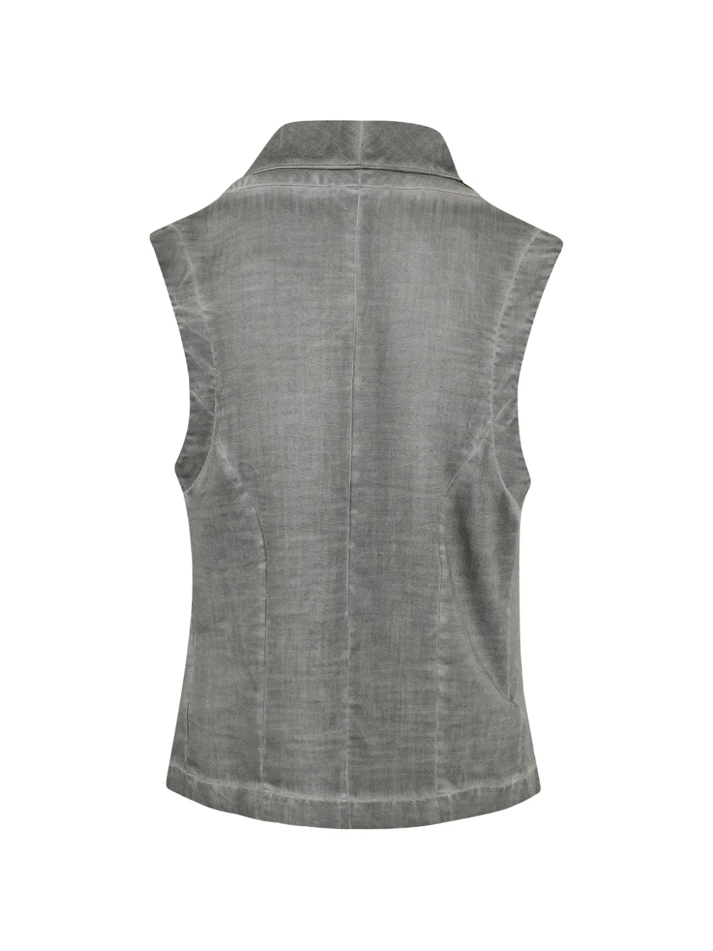  Ploumanach Collared Sleeveless Waistcoat - Grey 