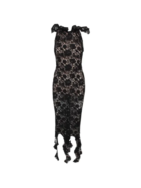 Giuseppe Di Morabito vestido midi con volantes