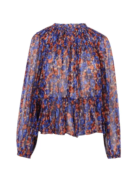Ulla Johnson haut froncé à fleurs