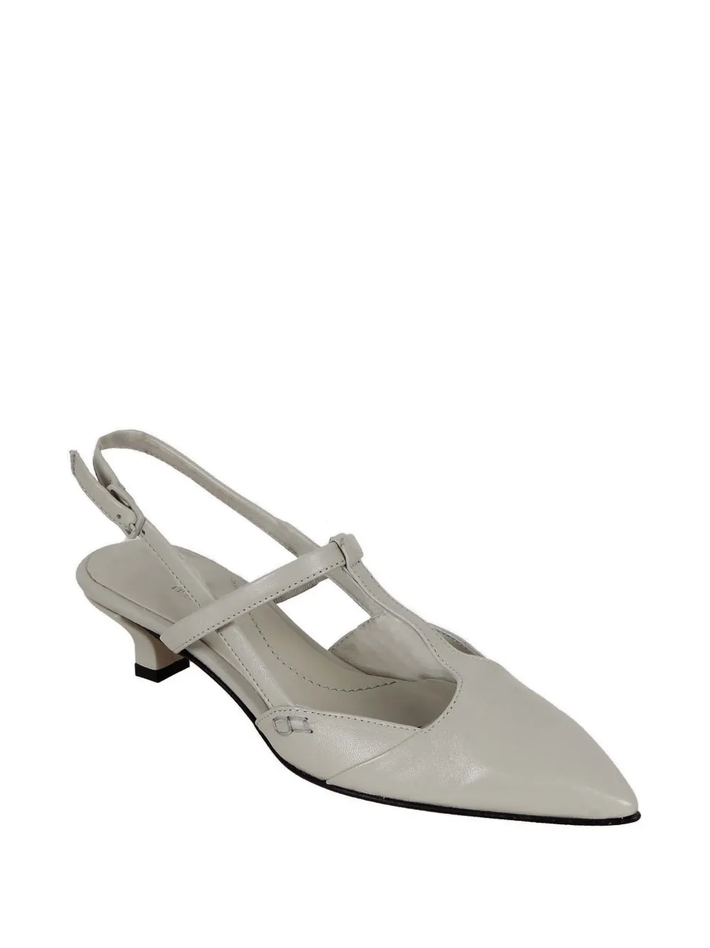 Pomme D´Or T-bar slingback pumps Grijs