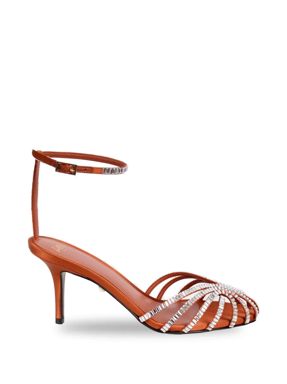 Alevì Penelope 80 embellished-strap sandals Oranje