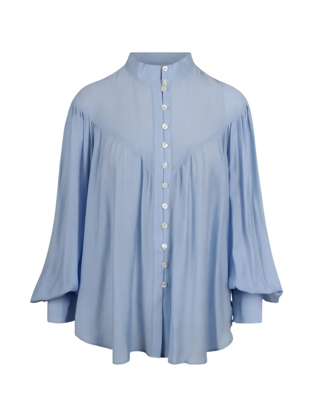 Jovonna buttoned blouse - Blu