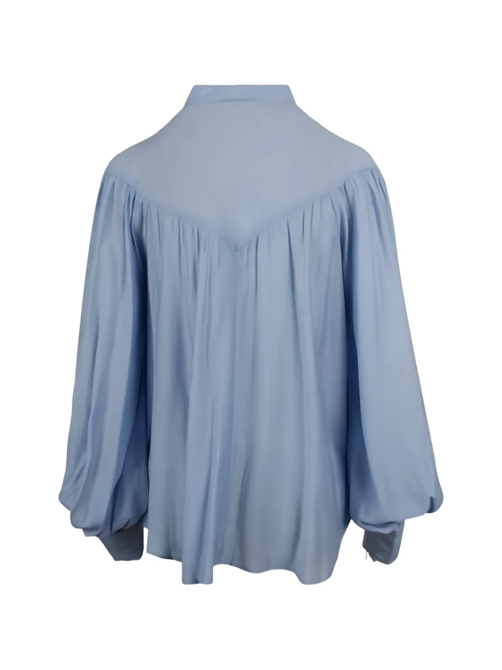  Jovonna Buttoned Blouse - Blue 