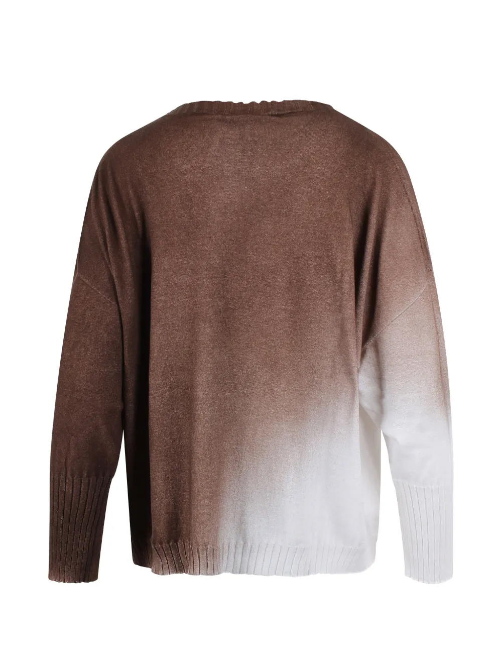  Ploumanach Dip-dye Sweater - Brown 