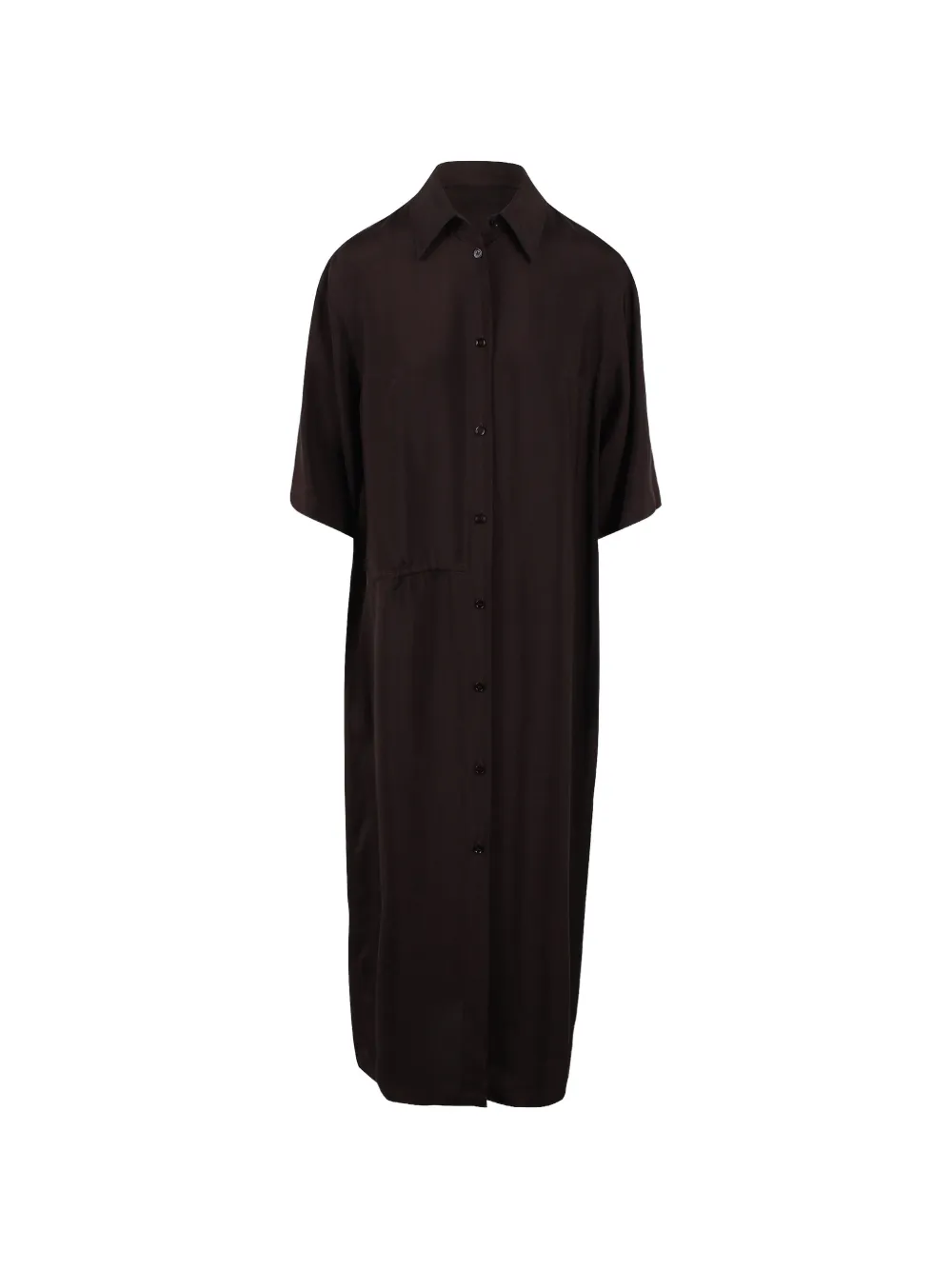 Christian Wijnants short-sleeve shirt dress - Brown