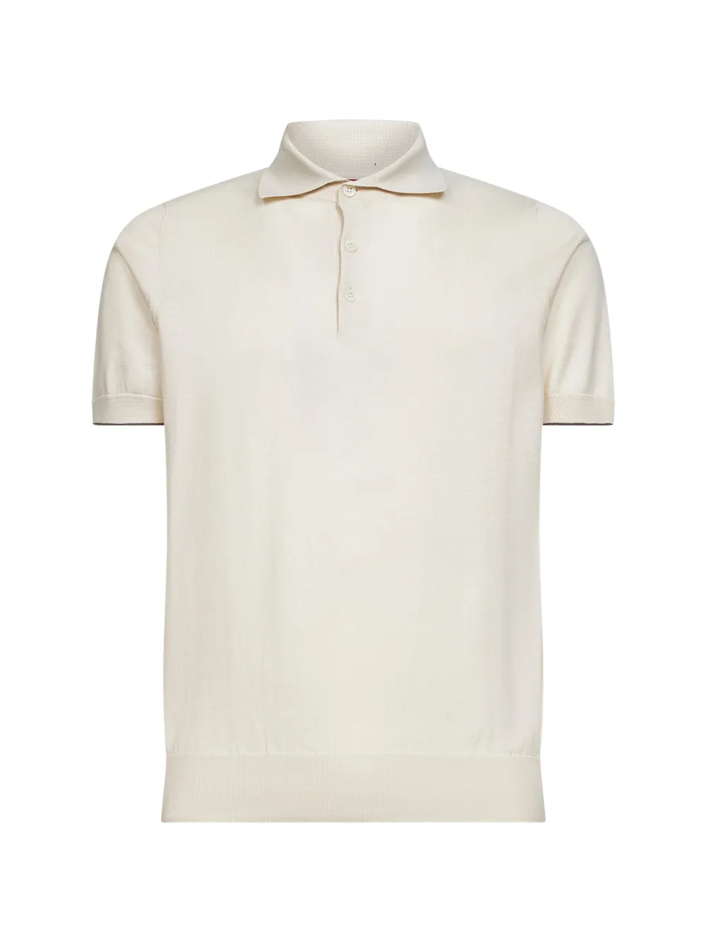 Brunello Cucinelli buttoned polo shirt - Toni neutri
