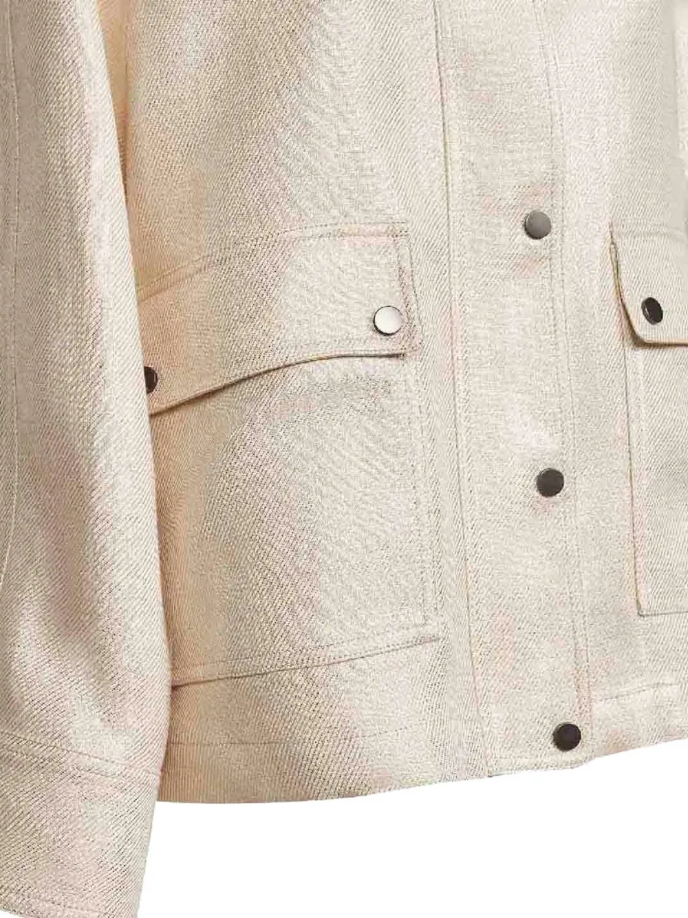  Brunello Cucinelli Buttoned Jacket - Neutrals 