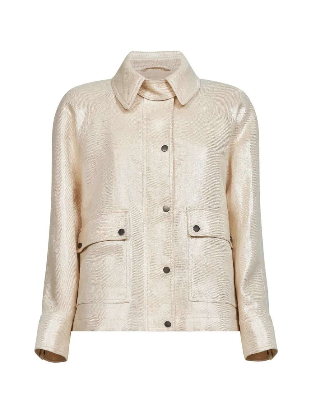 Brunello Cucinelli buttoned jacket - Toni neutri