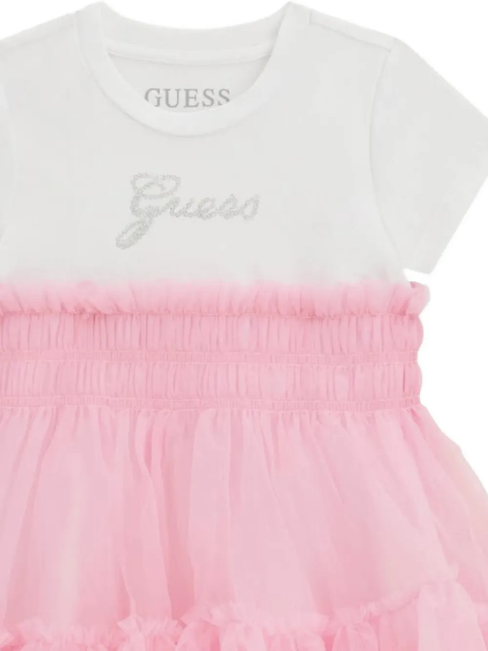 guess kids Jurk met ruches Roze