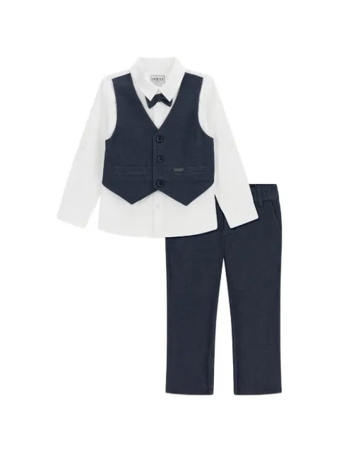 guess kids button-fastening two-piece suit