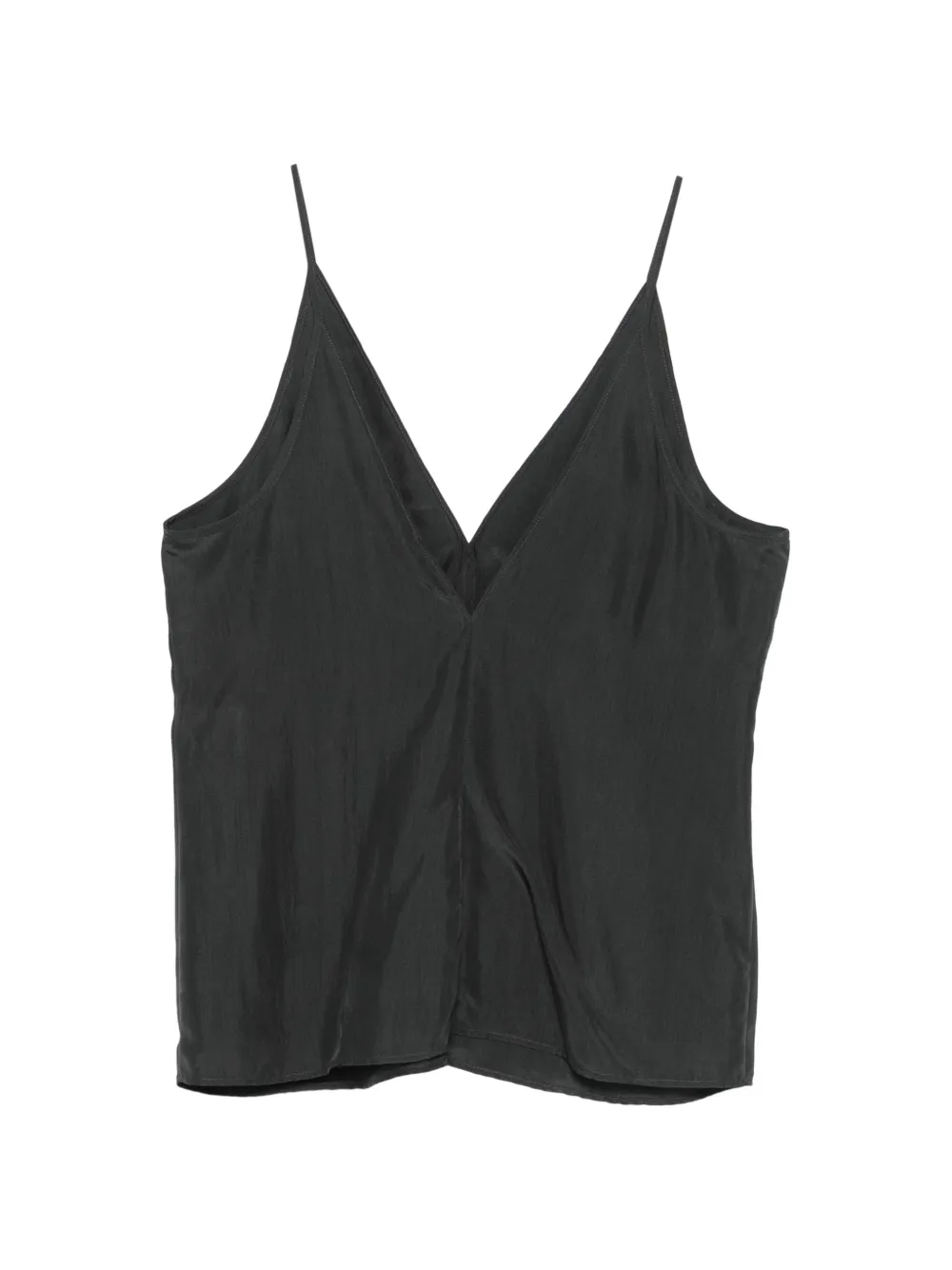Alysi Blouse met V-hals Grijs
