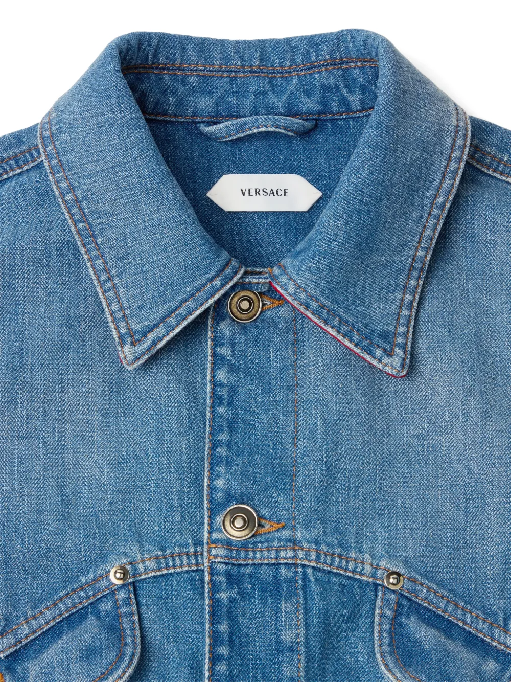  Versace Denim Blouson - Blue 