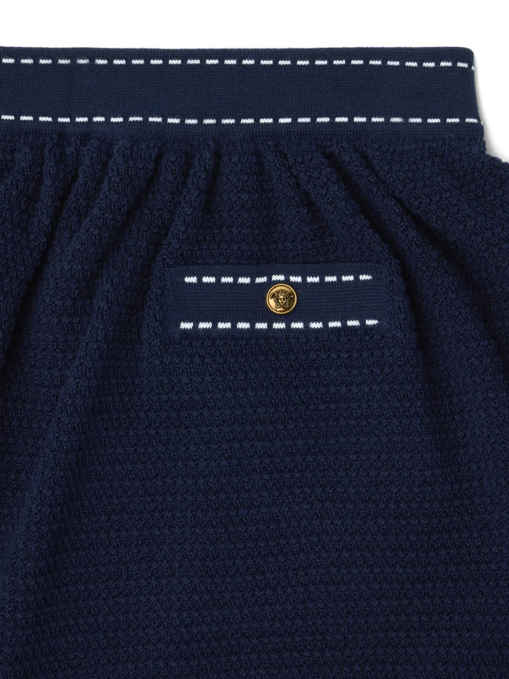 Versace Katoenen shorts Blauw