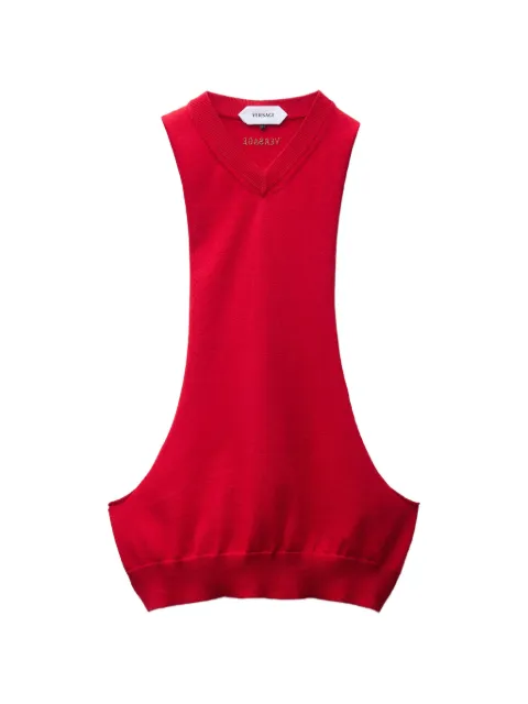 Versace haut à col v