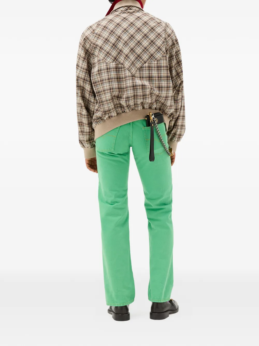 Versace Straight jeans Groen