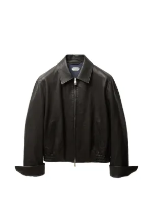 Versace（ヴェルサーチェ）メンズ レザージャケット - FARFETCH