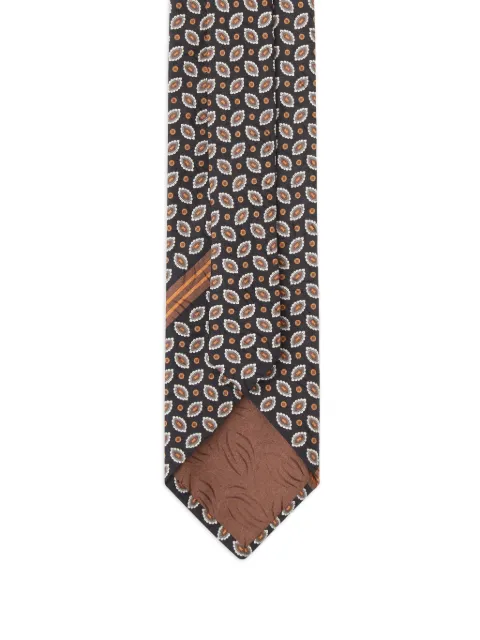 Versace printed jacquard silk tie
