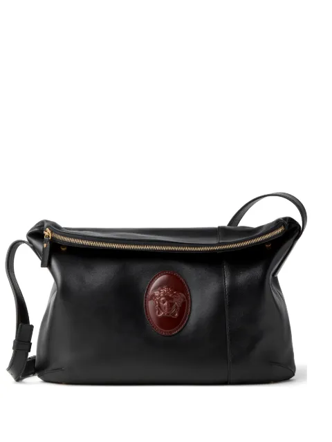 Versace Lou nappa shoulder bag