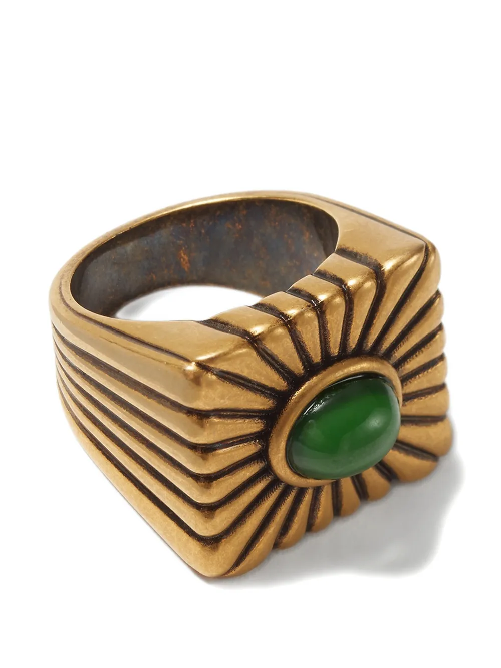 Versace Circe Ring In Gold