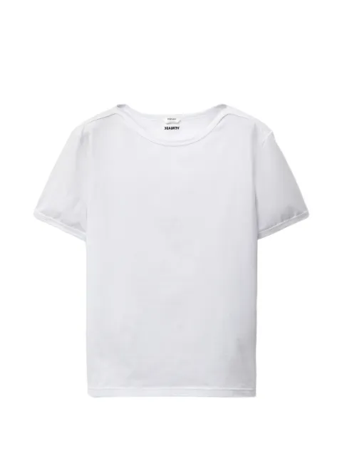 Versace embroidered cotton-jersey T-shirt