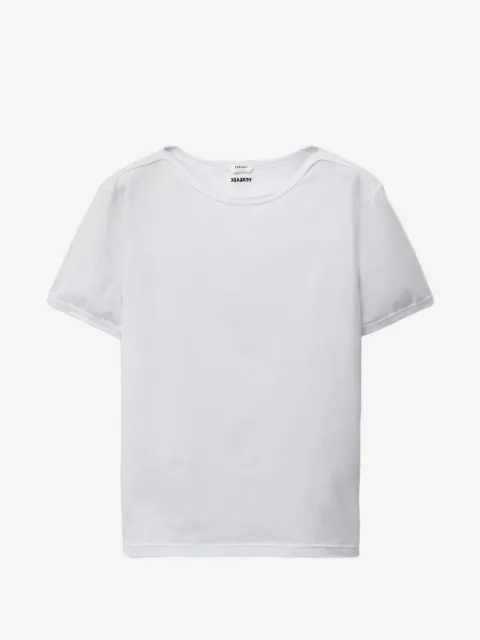 Versace playera de algodón bordada