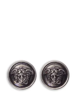 Versace メドゥーサ ピアス | シルバートーン | FARFETCH JP
