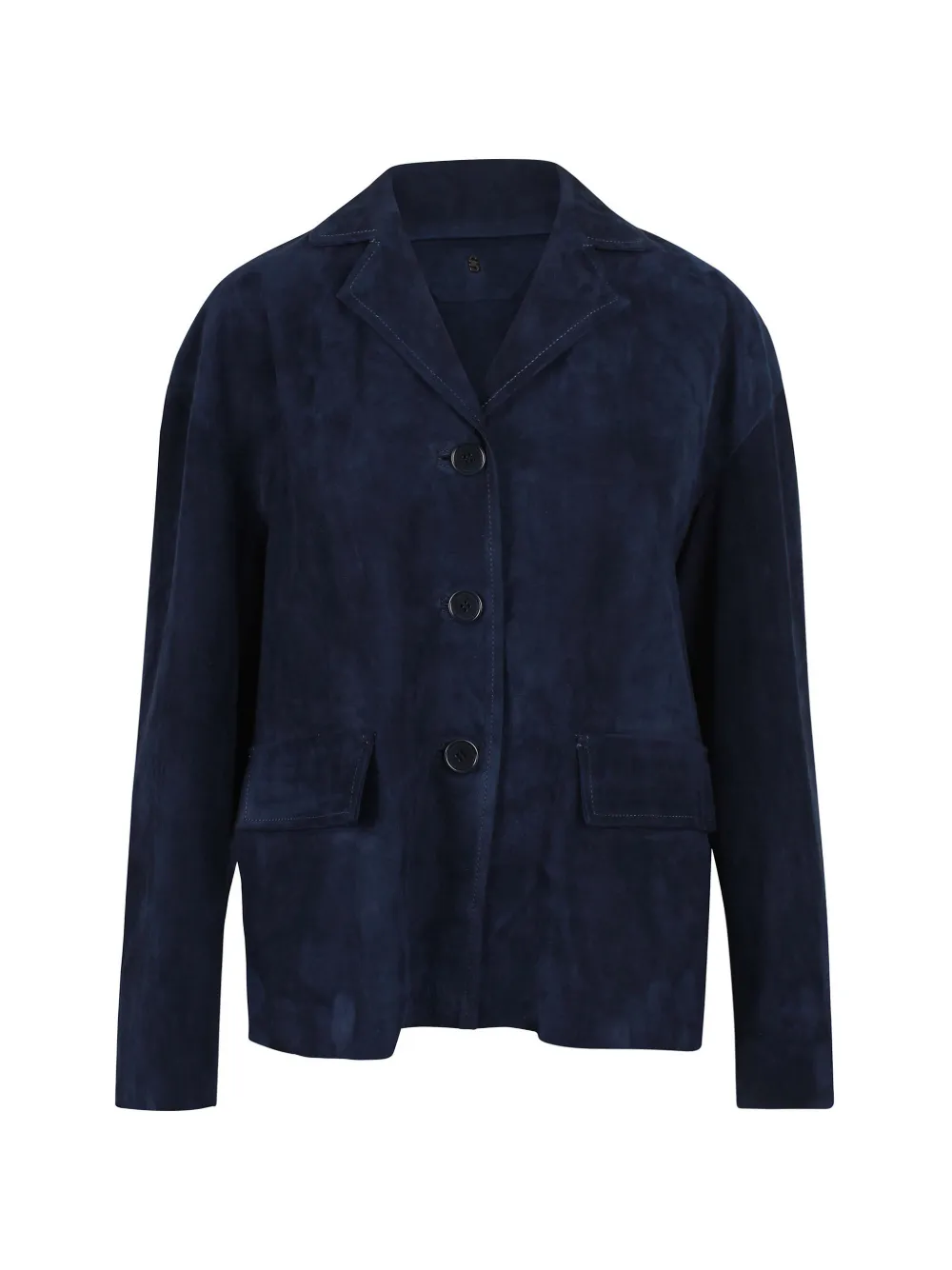 Salvatore Santoro notched collar jacket - Blu
