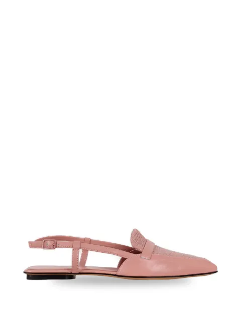 Pomme D´Or woven slingback ballet flats