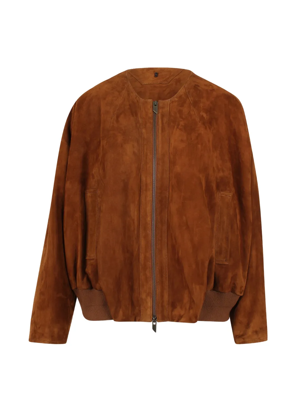 Salvatore Santoro zip bomber jacket - Marrone