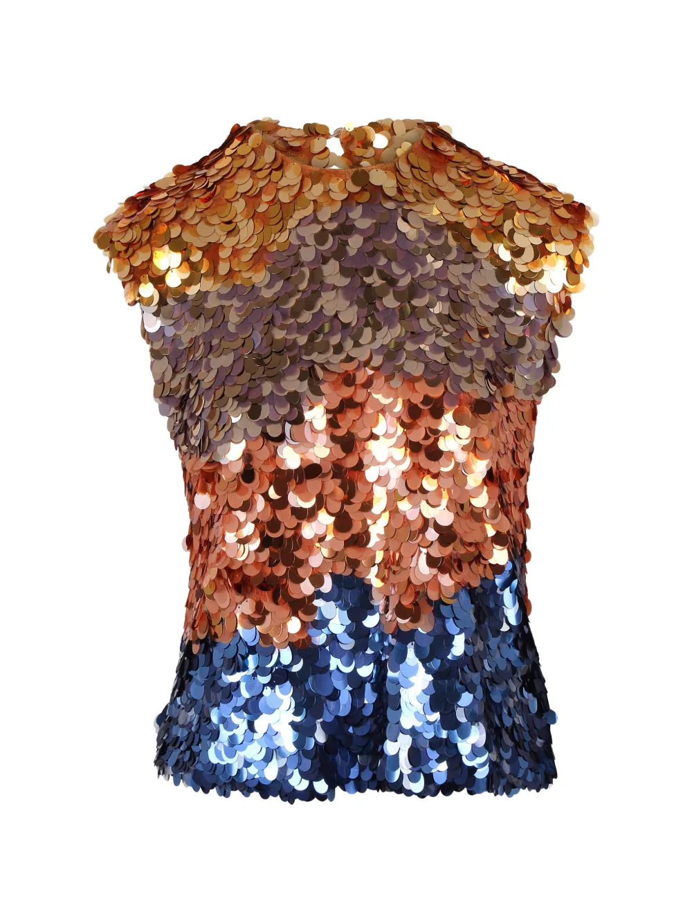 Ulla Johnson Remi sequin-embellished sleeveless top - Gold