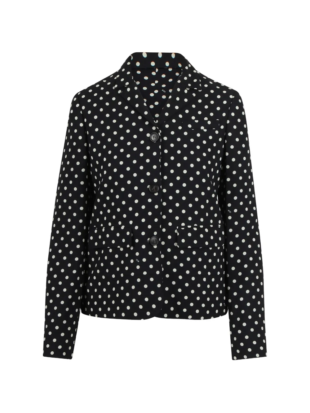 Nº21 polka-dot jacket - Nero