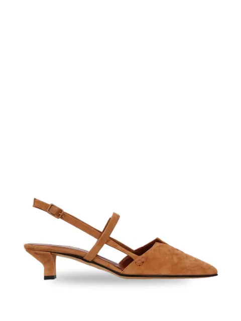 Pomme D´Or pointed-toe slingback pumps