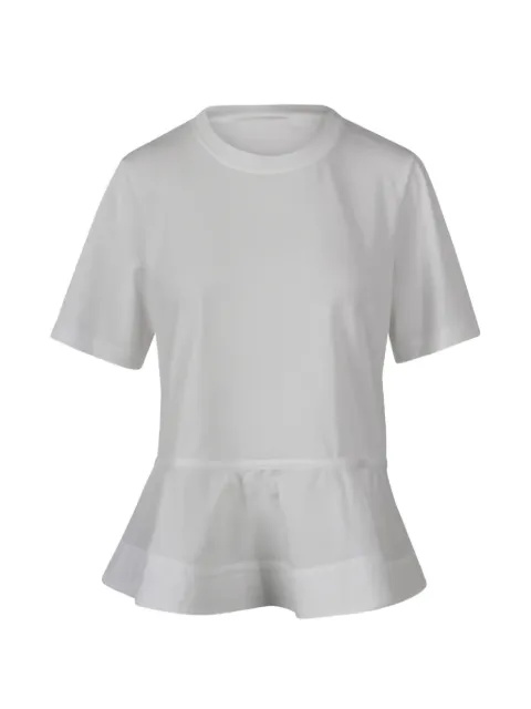 Jovonna flared-hem T-shirt