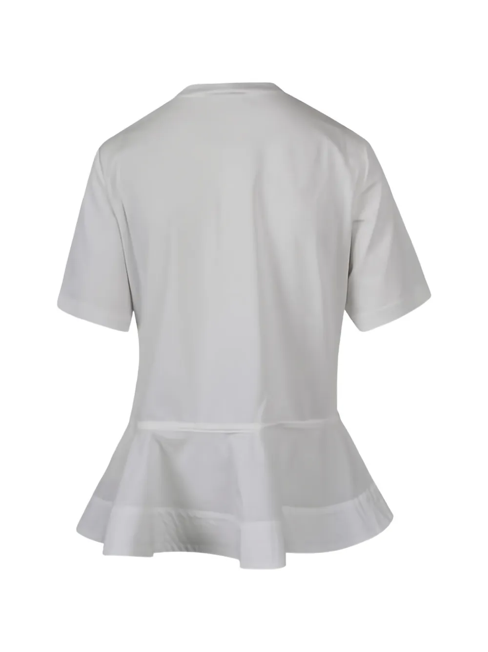  Jovonna Flared-hem T-shirt - White 