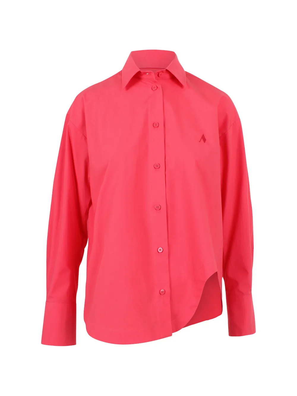 The Attico long-sleeve shirt - Rot