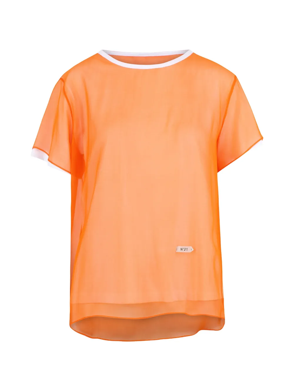 Nº21 layered T-shirt - Arancione