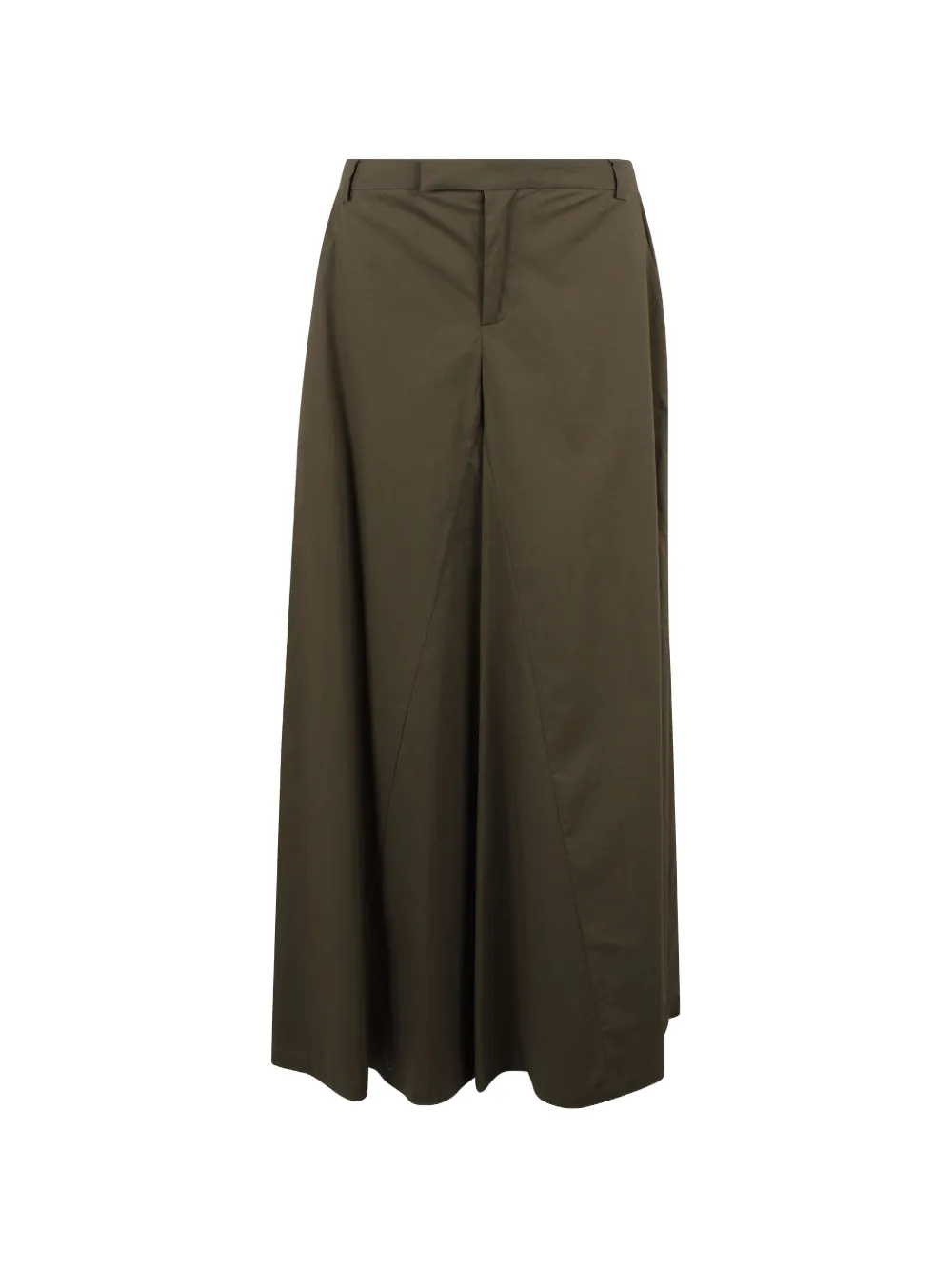 Federica Tosi wide-leg trousers - Verde