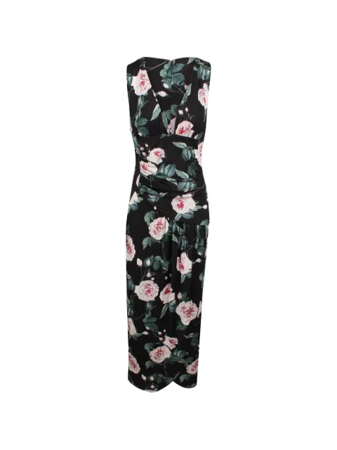 Antonio Marras V-neck floral-print dress