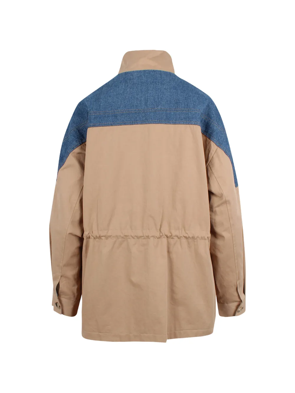  Jovonna Nano Denim Panel Jacket - Neutrals 