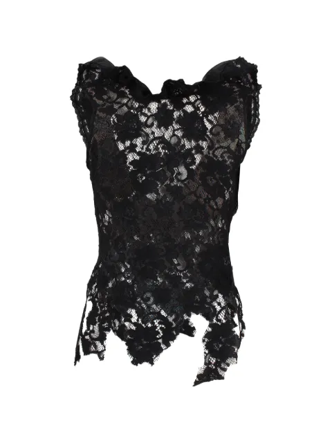 Giuseppe Di Morabito ruffled lace top