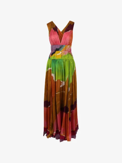 Ulla Johnson vestido largo Boheme