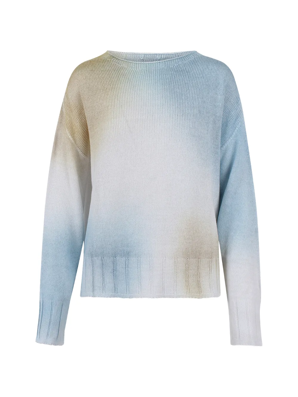 PLOUMANACH ombre knitted top - Blu