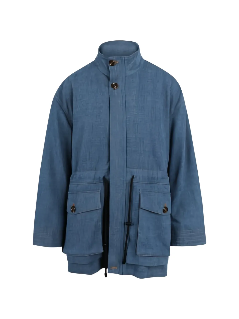 Jovonna Lyris button flap pocket jacket - Blu