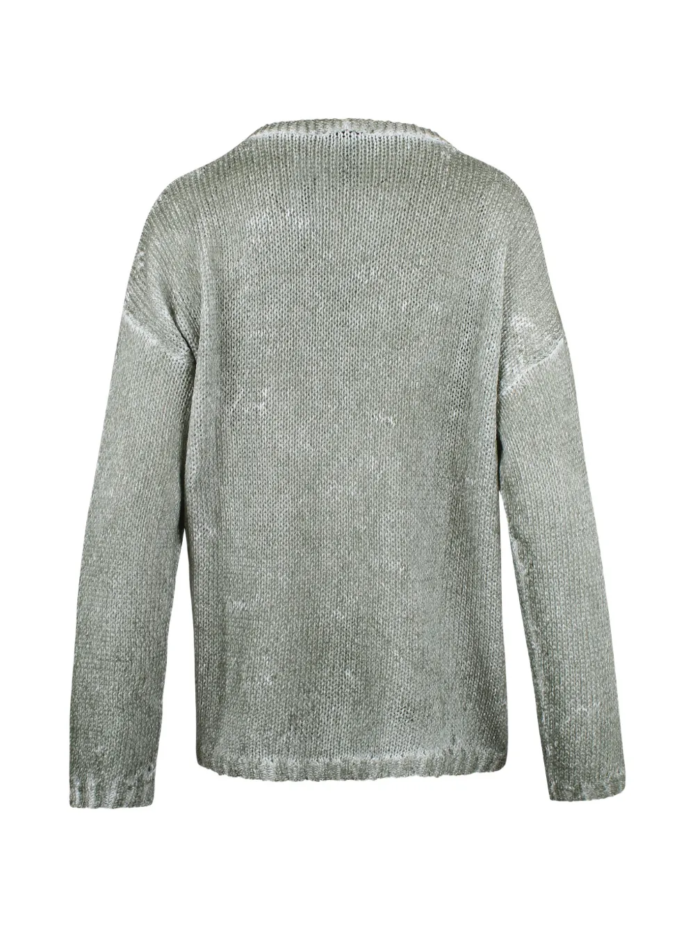  Ploumanach Button V-neck Cardigan - Grey 