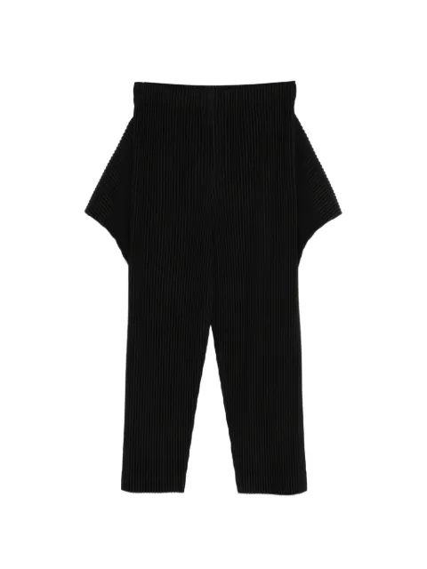 Homme Plissé Issey Miyake pleated cropped trousers