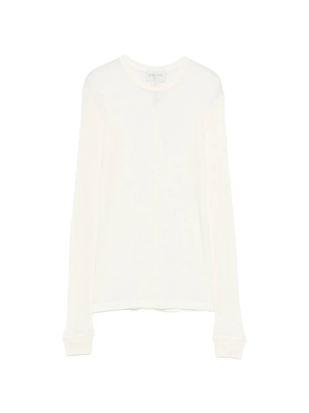 Forte Forte T-shirt a maniche lunghe - Toni neutri