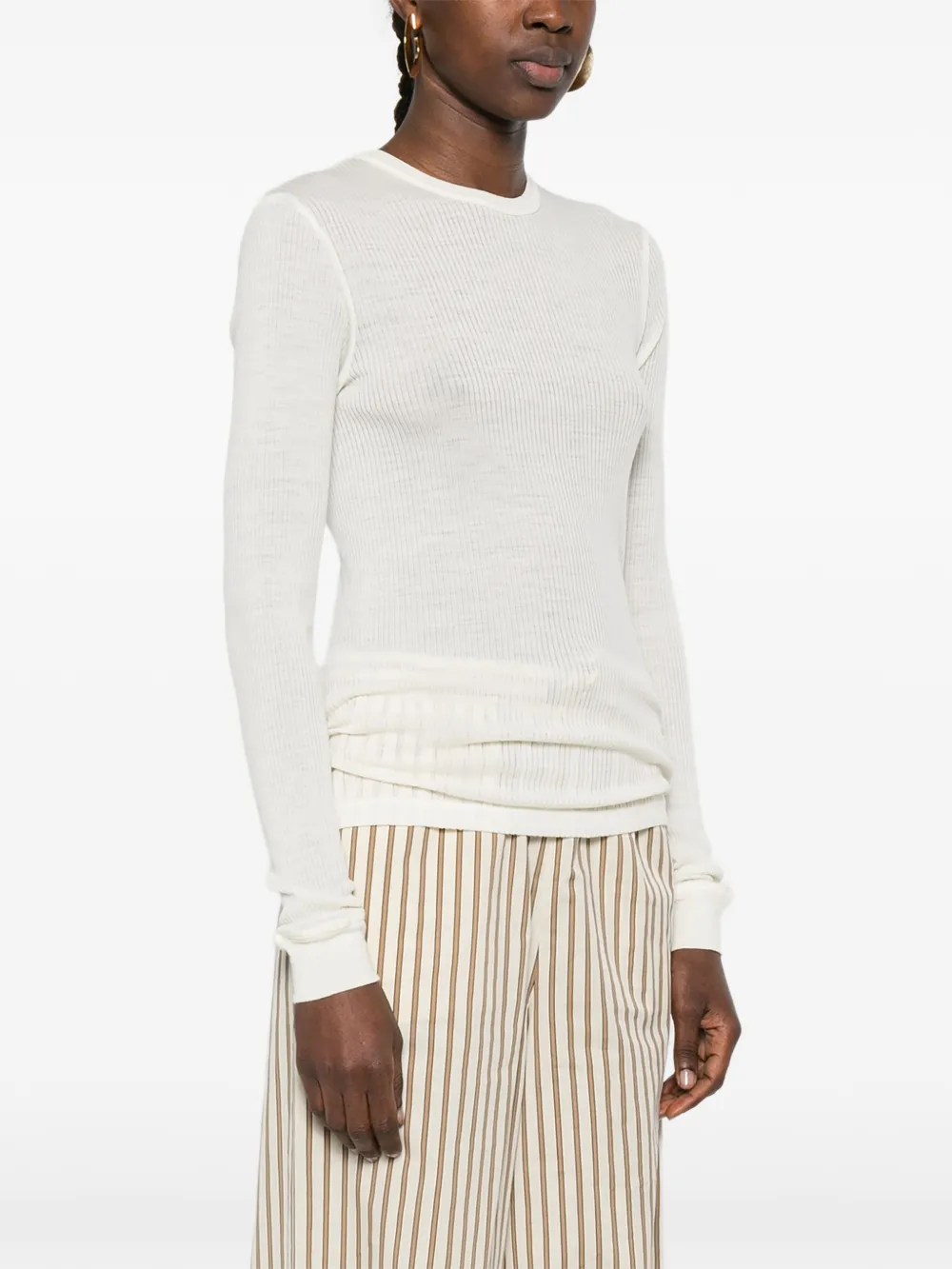  Forte Forte Long-sleeve T-shirt - Neutrals 