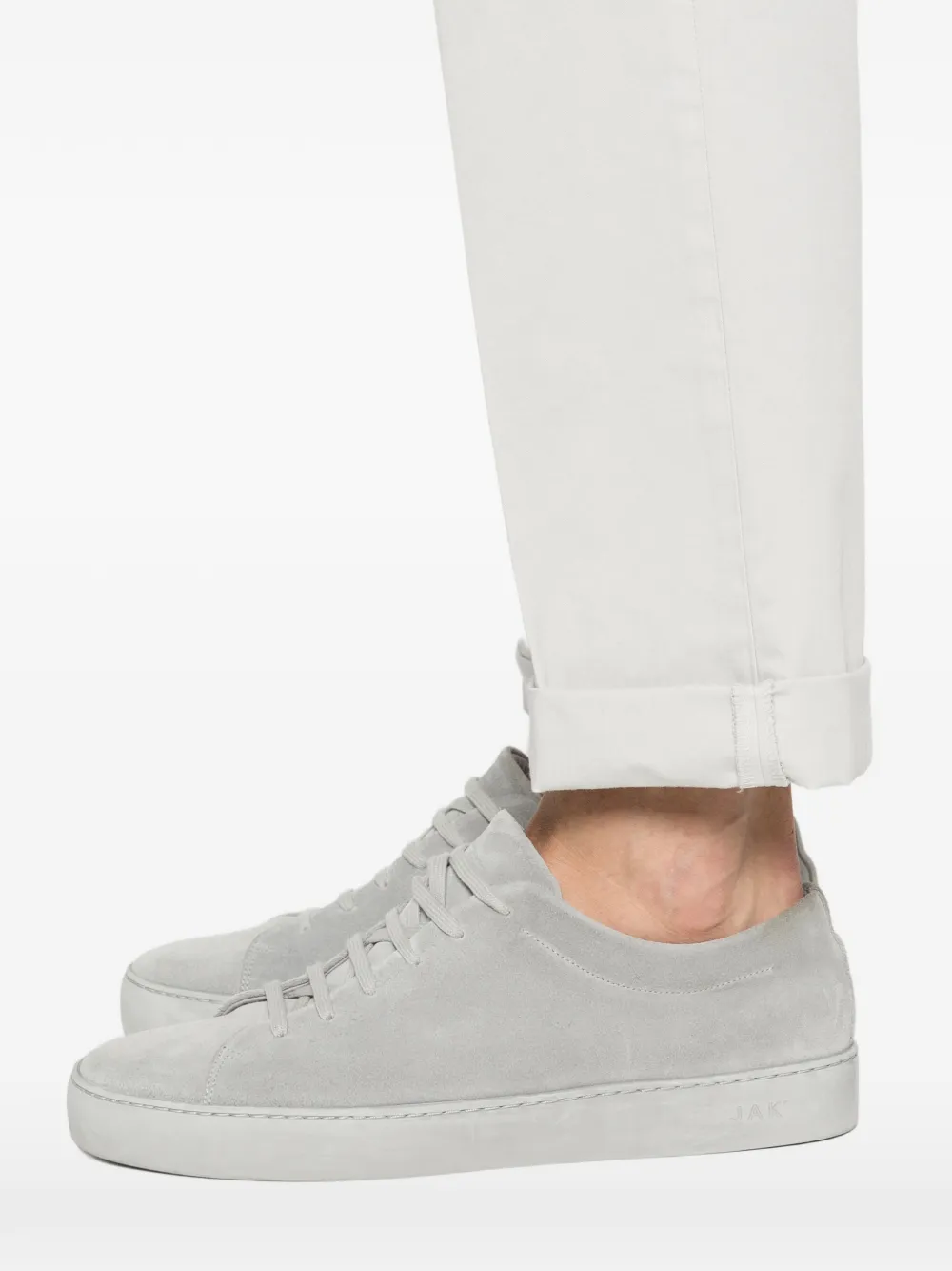 DONDUP Broek met cuffs Grijs