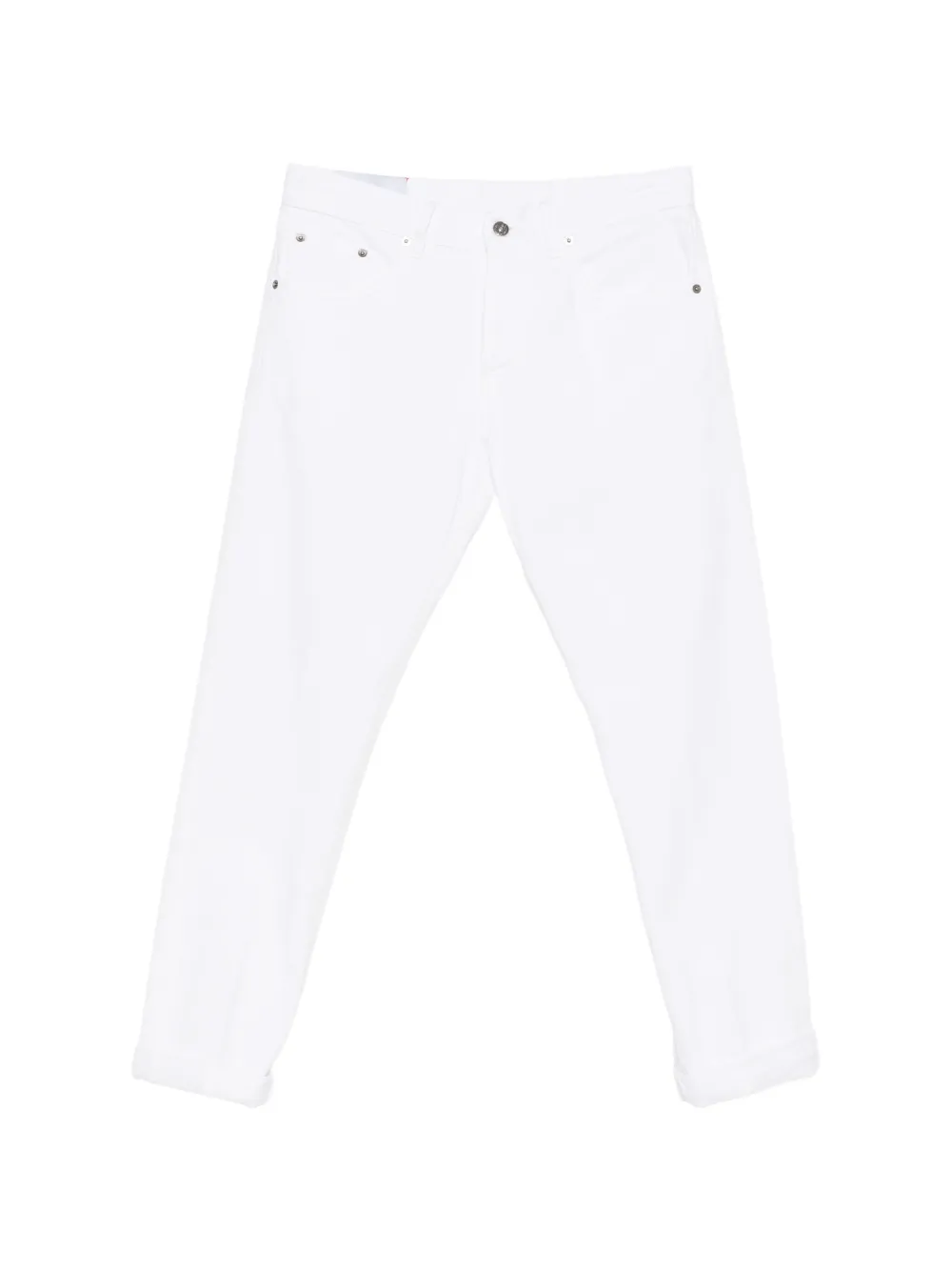 DONDUP cuffed denim jeans - Bianco